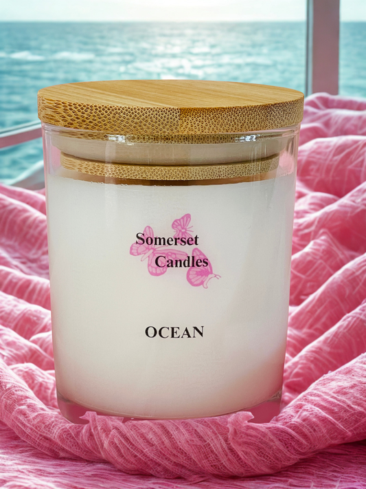 Ocean Scent Candle Jar