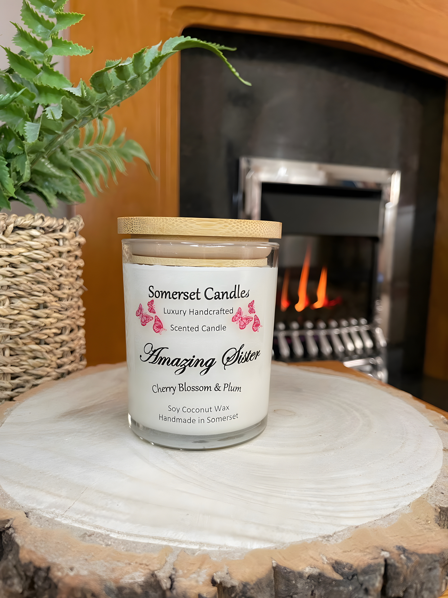 Amazing Sister Cherry Blossom & Plum Soy Candle