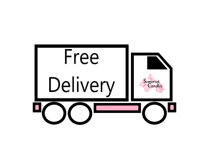 Scented Soy Candles - Free Delivery Lorry