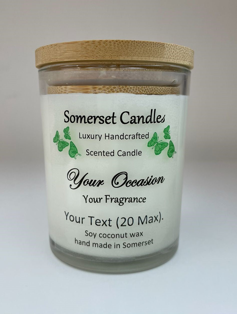 Scented Soy Candle Personalised Candle